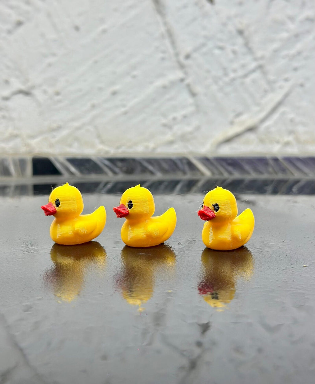 3D Yellow Ducks