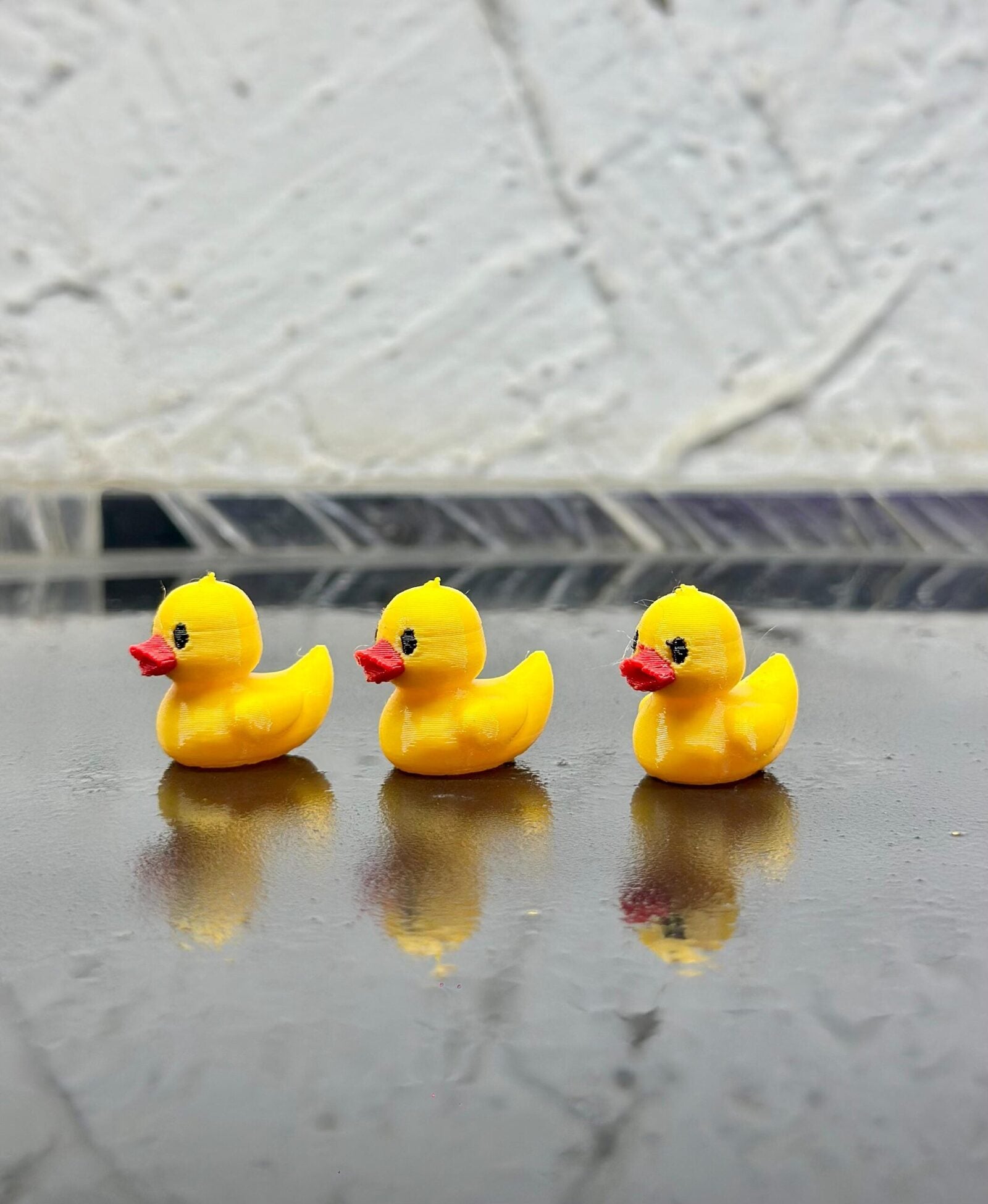 3D Yellow Ducks