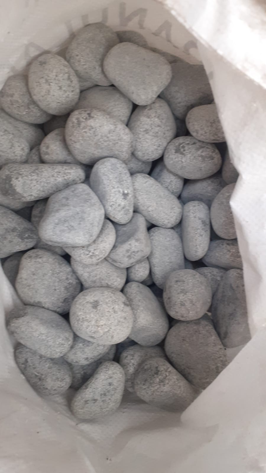 small rough pebbles
