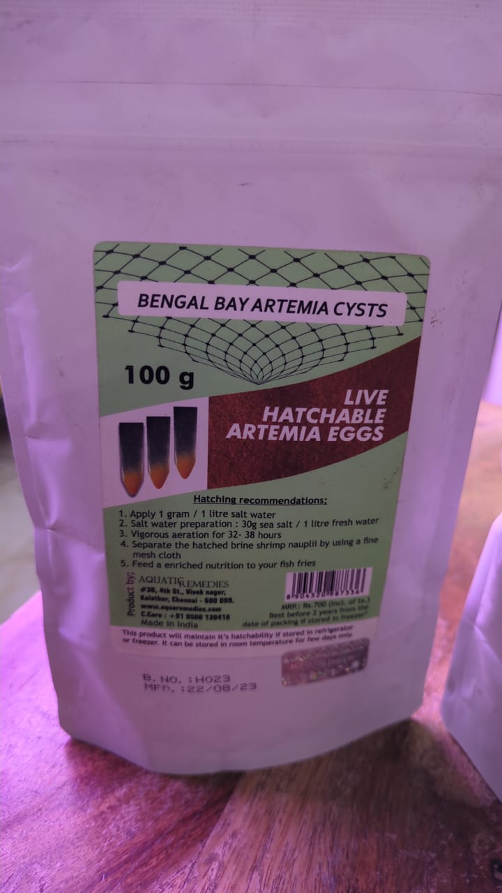 Bengal Bay 100g (0.22 oz) Artemia Cysts