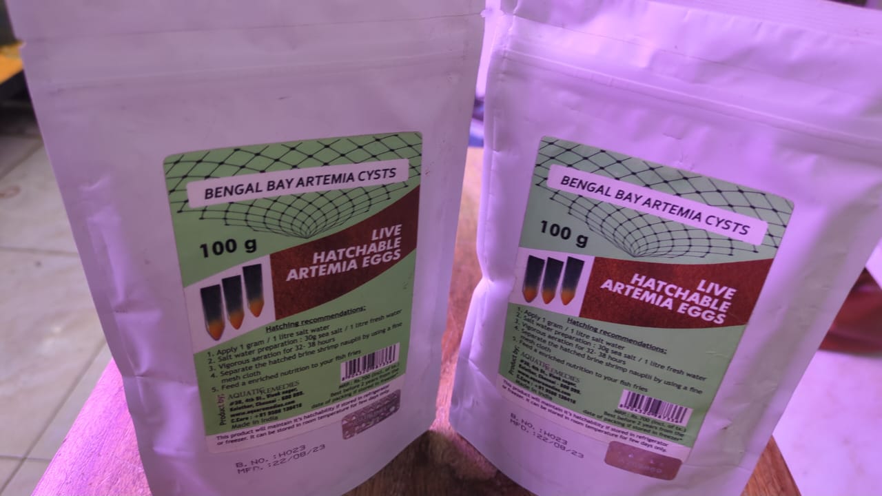 Bengal Bay 100g (0.22 oz) Artemia Cysts