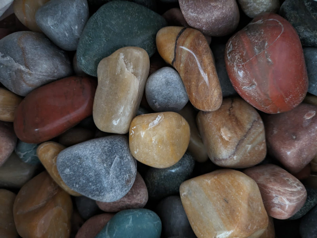 Big Mixed Polished Pebbles/ Kg