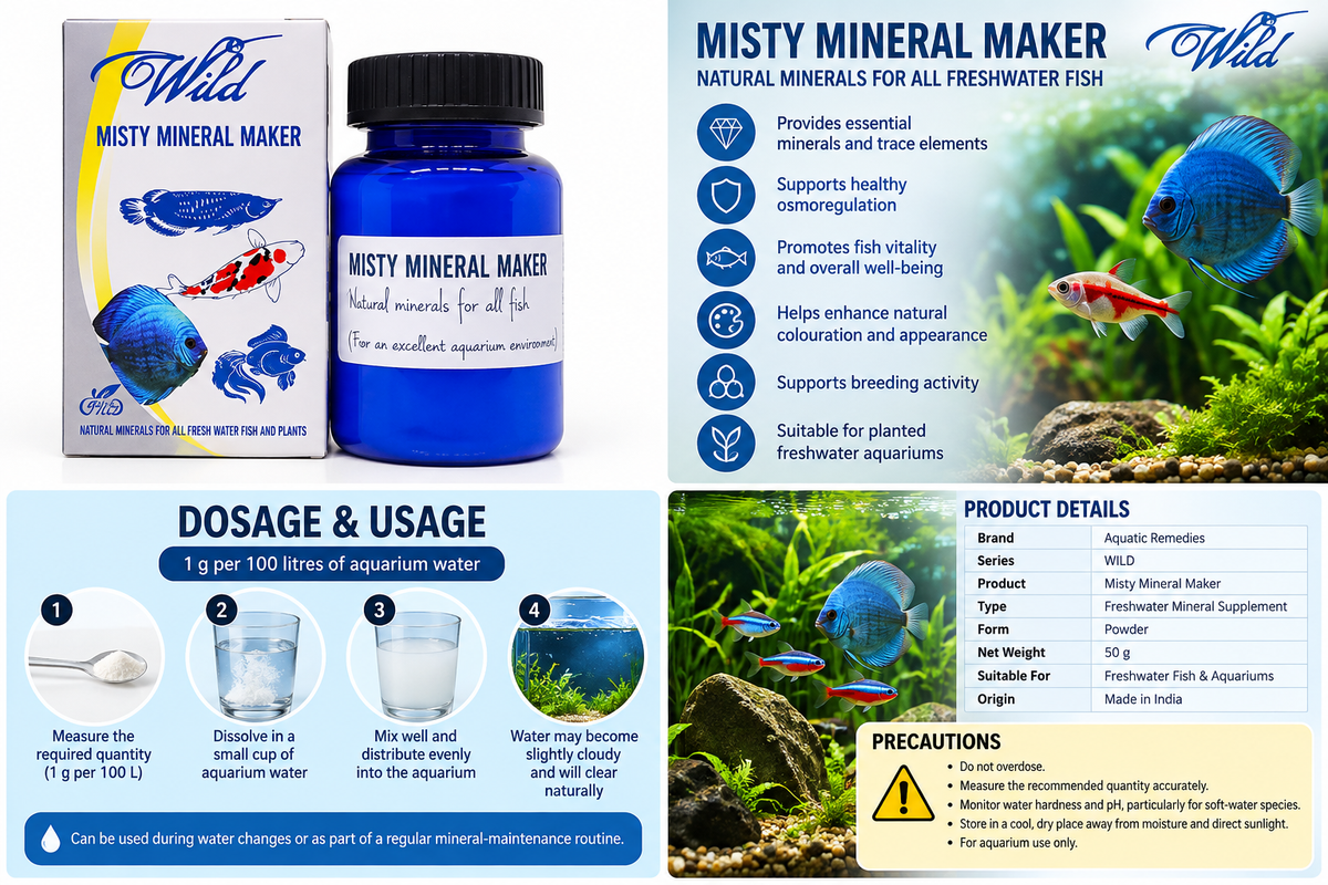 Aquatic Remedies WILD Misty Mineral Maker – 50g