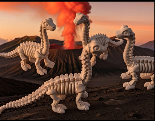 3D  Diplodocus - Single