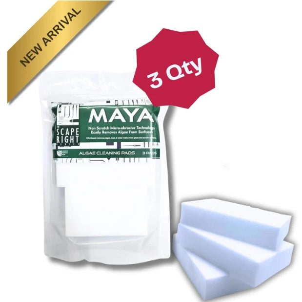 MAYA Algae Cleaning Pads – Non-Scratch Aquarium Cleaning Pad