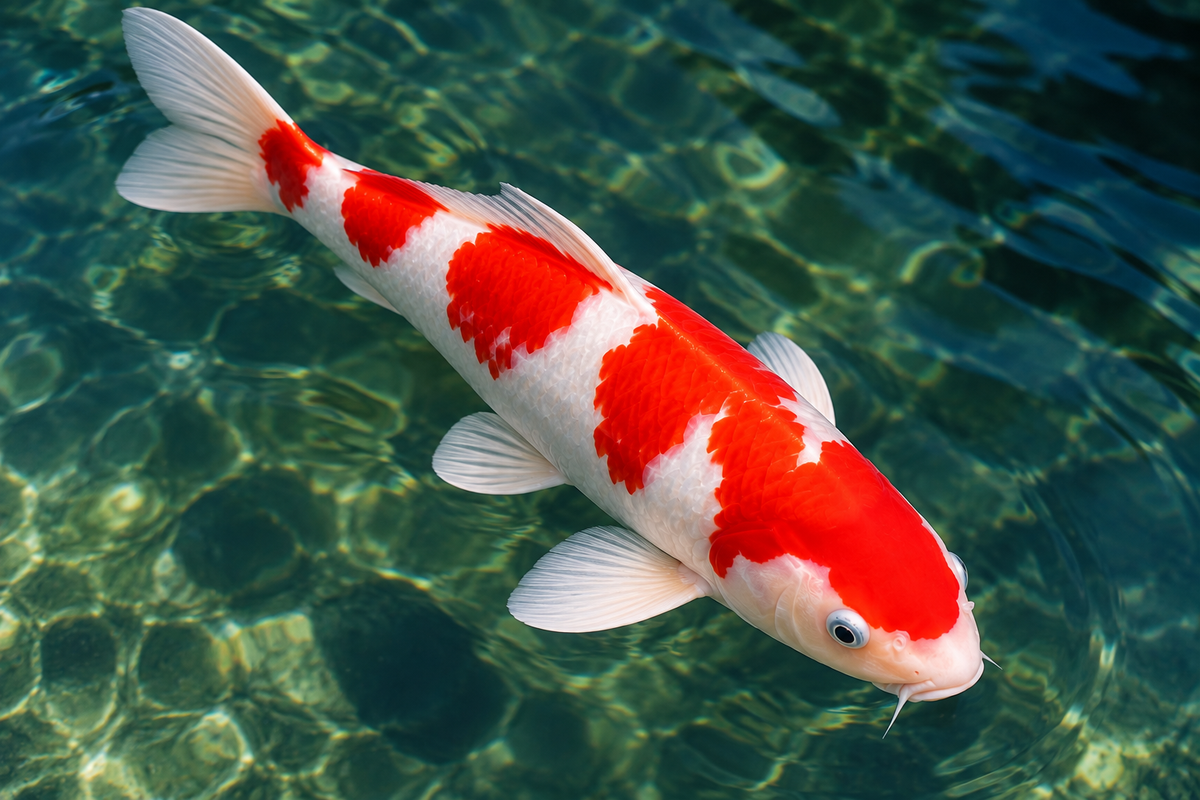 Red & White Koi