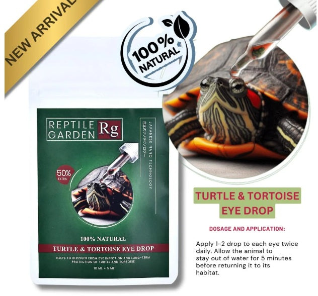 Reptile Garden Turtle & Tortoise Eye Drop – 10 ml