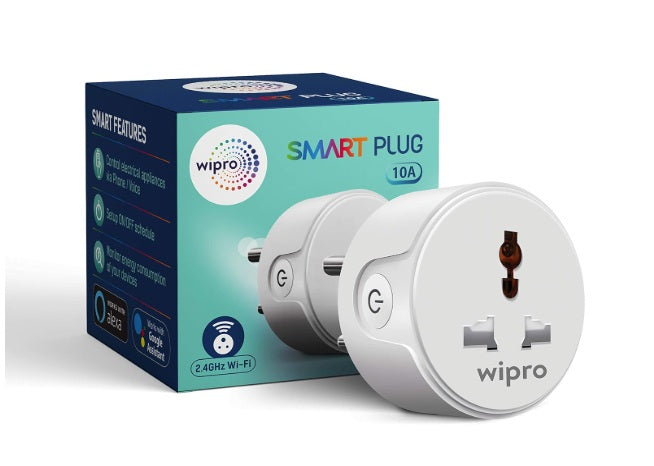 Wipro Smart Plug 10A - Single