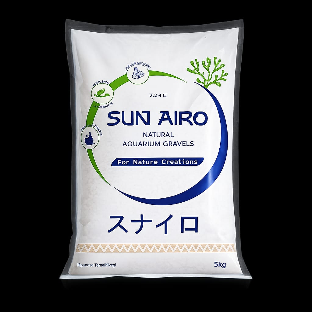 Sun Airo – Natural Aquarium Sand (5kg-Bag)