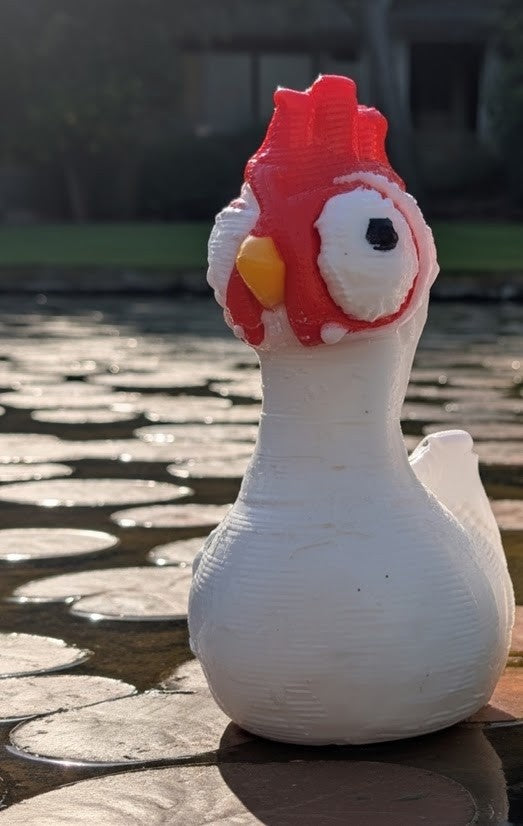 3D Chicken/Hen - Pack of 3