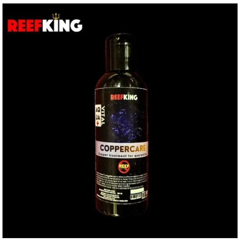 Reefking Coppercare Copper treatment for a range of diseases in marine fish (Quarantine Only) 100ml