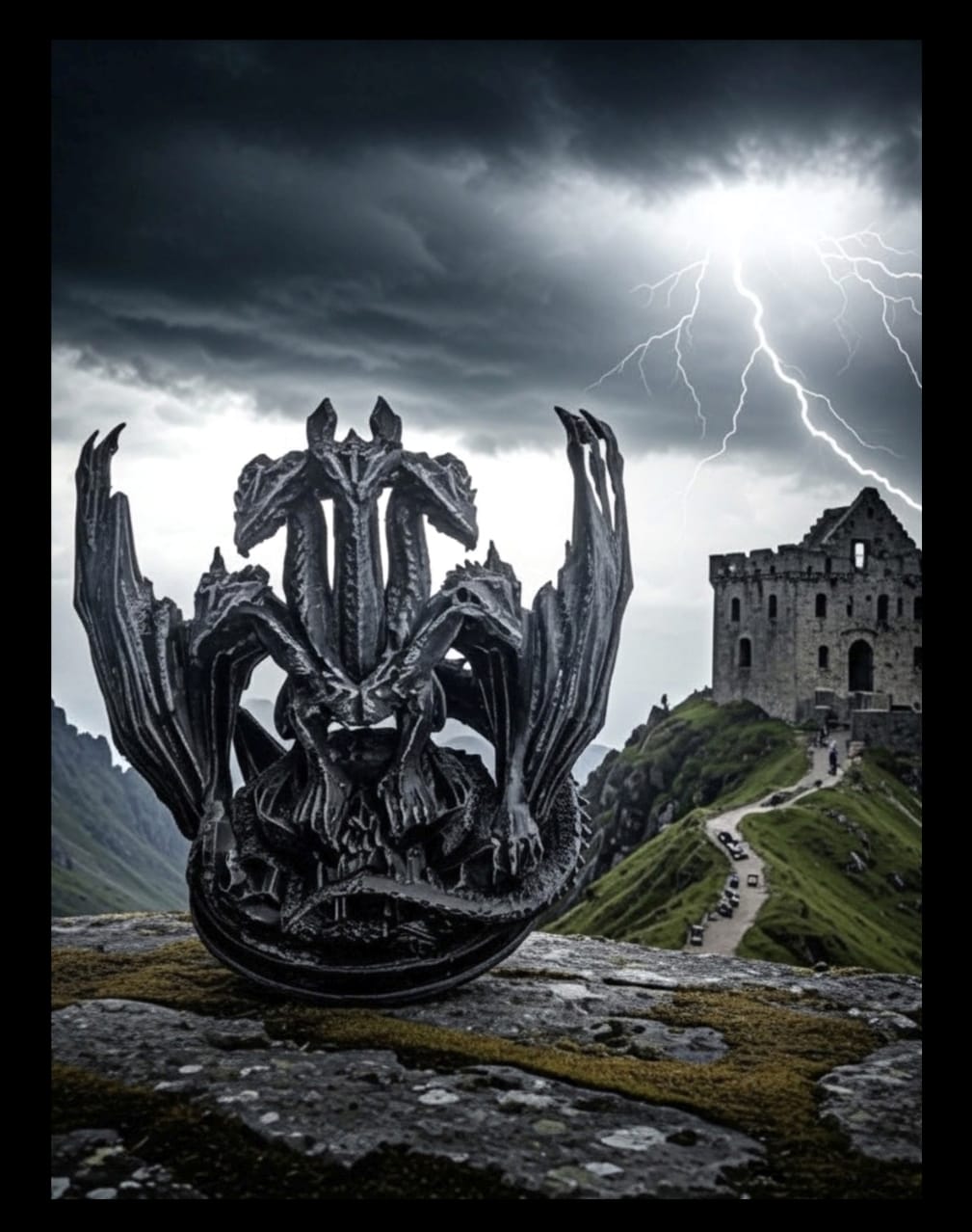 3D Hydra King – Multi-Headed Dragon
