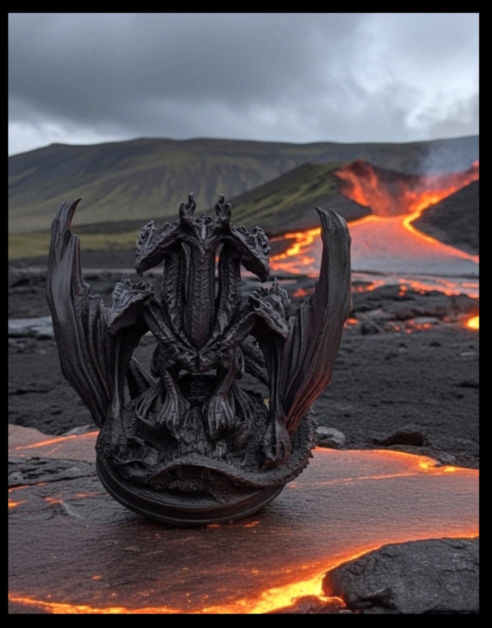 3D Hydra King – Multi-Headed Dragon