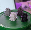 Micro Japanese-Style House Miniature - Grey/Brown/White