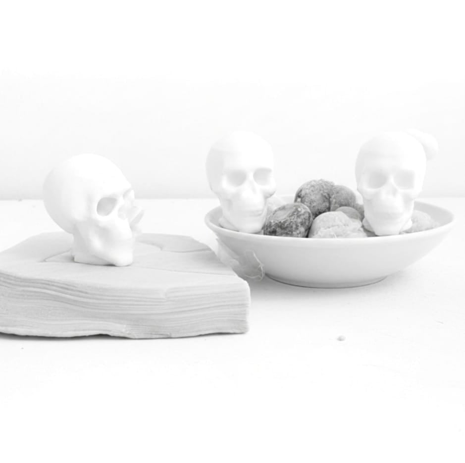 3D Micro Human Skull - Single
