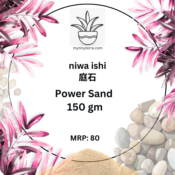 Niwa-ishi (庭石) series : Power Sand – 150g (Pack)