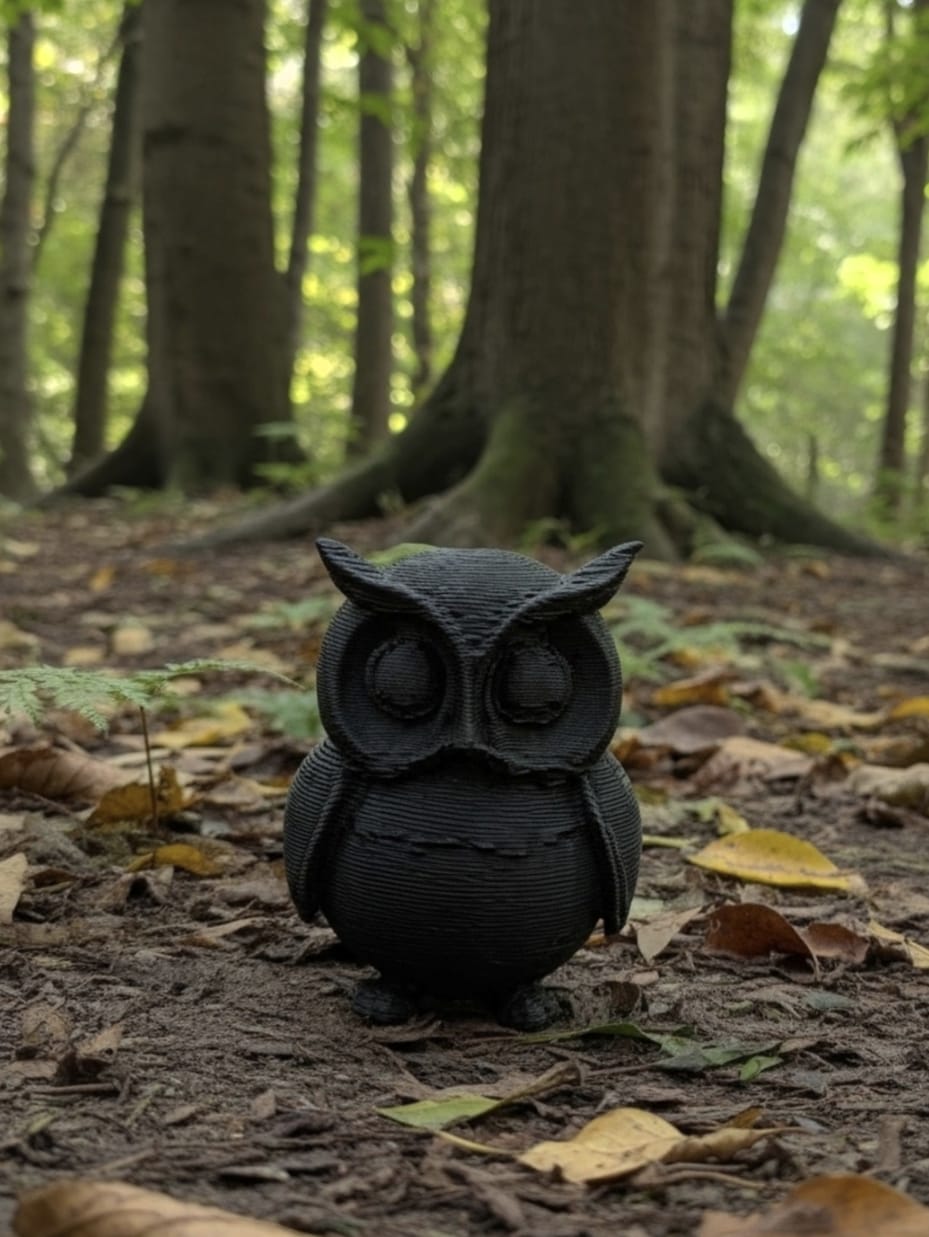 Black Owl  (Small) - Single