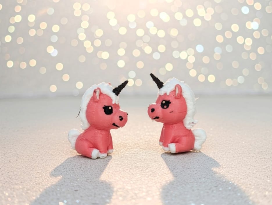 3D Pink Unicorn - Single