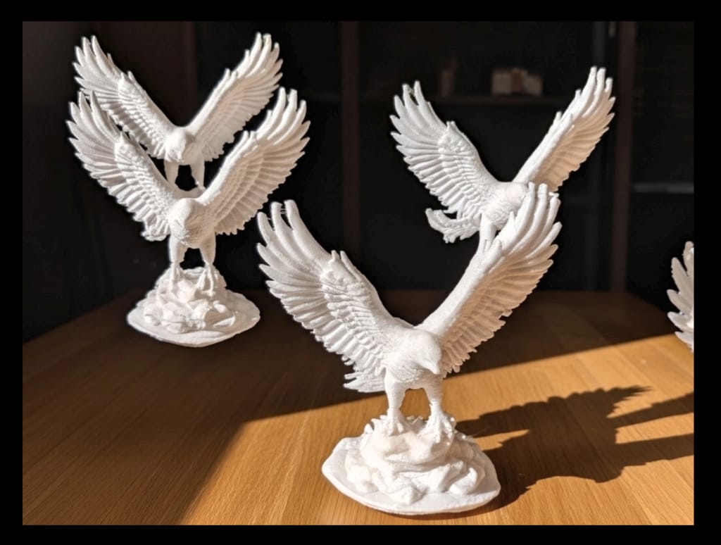 3D Regal Eagle - Single
