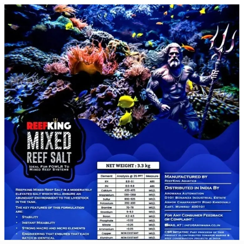Reefking Premium Mixed Reef Salt