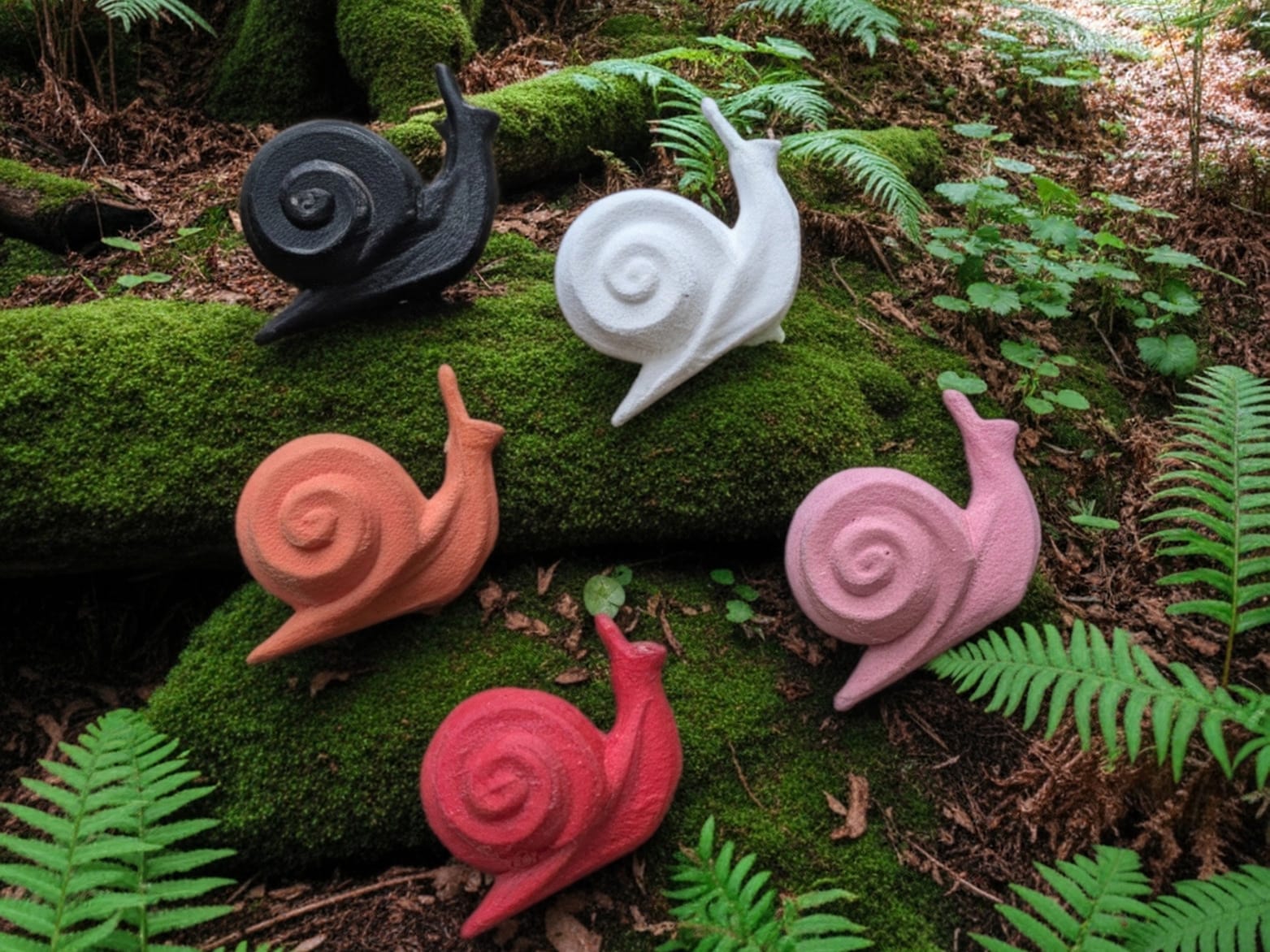 3D Snail - Pack of 5