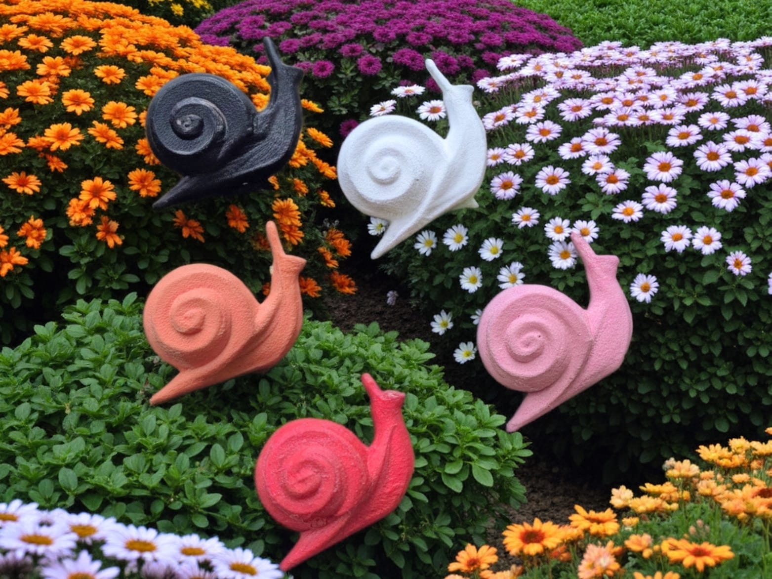 3D Snail - Pack of 5