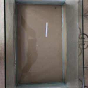 Curved Glass Aquarium Tank - 40 cm (40 x 23 x 25)