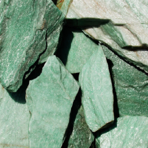 green rock
