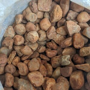 Small brown pebbles