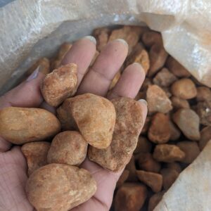 Small brown pebbles